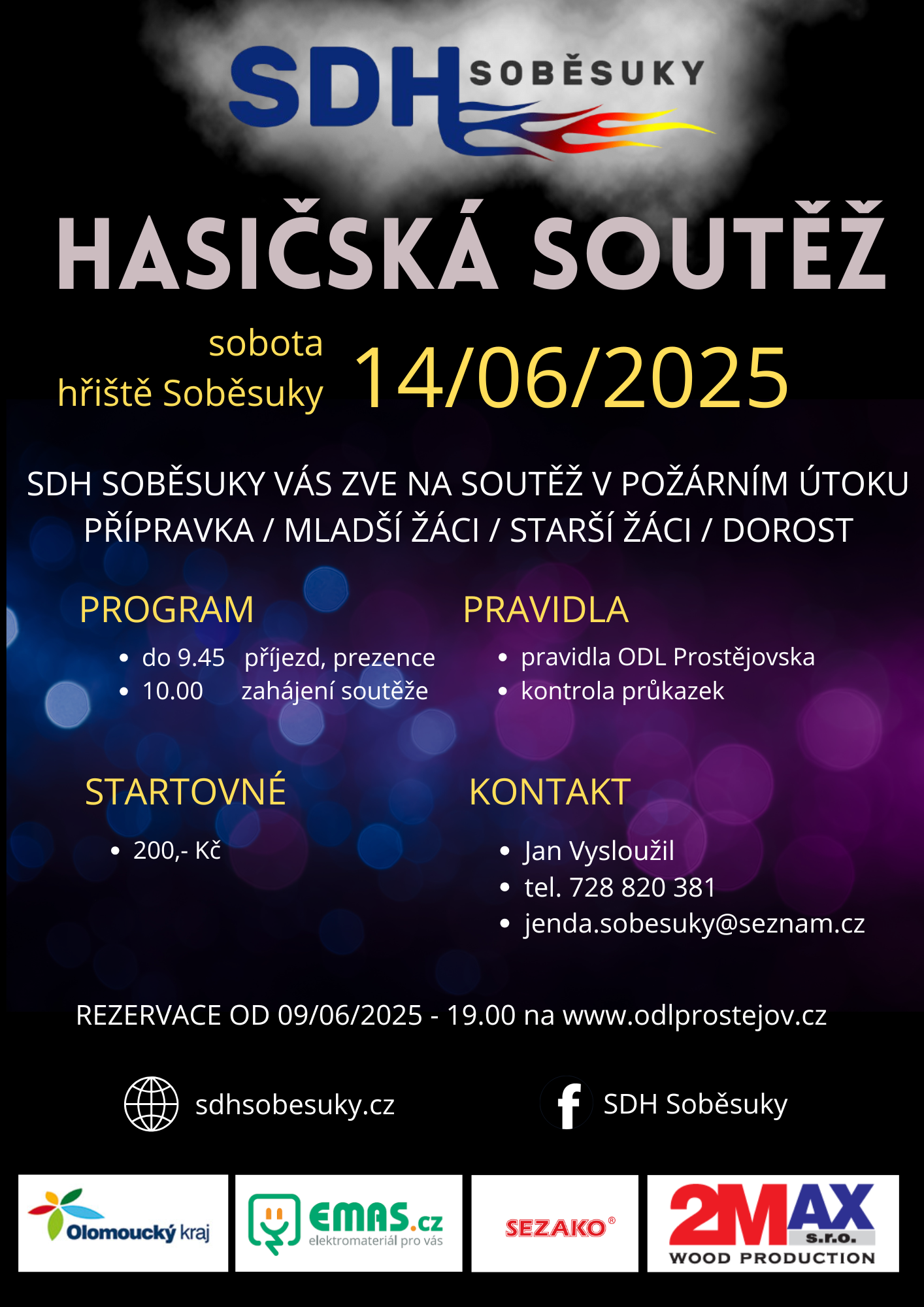 Soutěž mladých hasičů