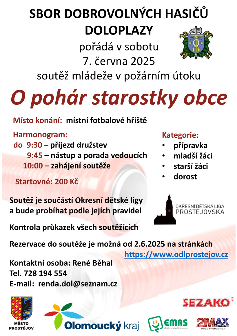 O pohár starostky obce